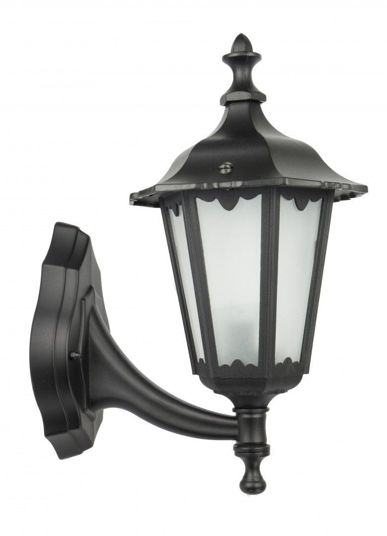 Kinkiet zewnętrzny Retro czarny 1xE27x60W wym: 39x21x27 cm IP43 SU-MA