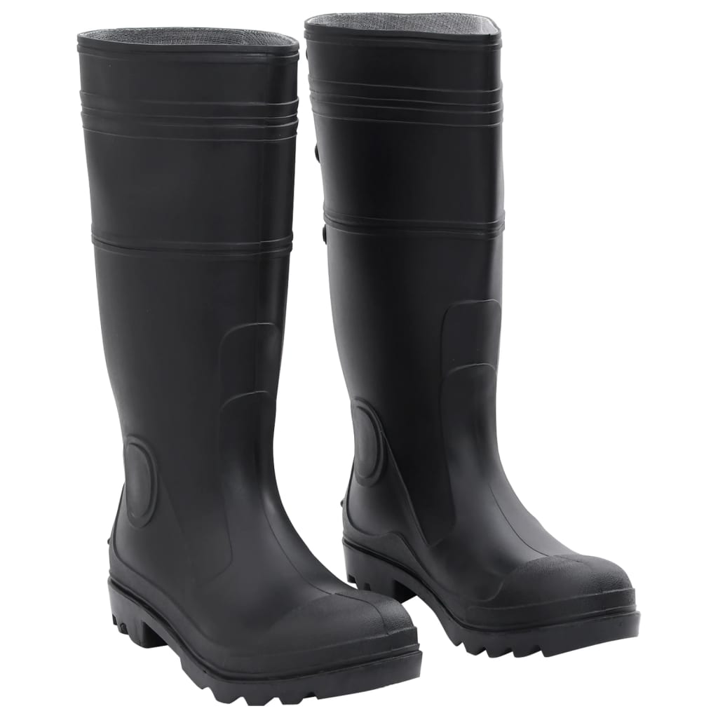 Botas de lluvia negras talla 41 PVC Leroy Merlin