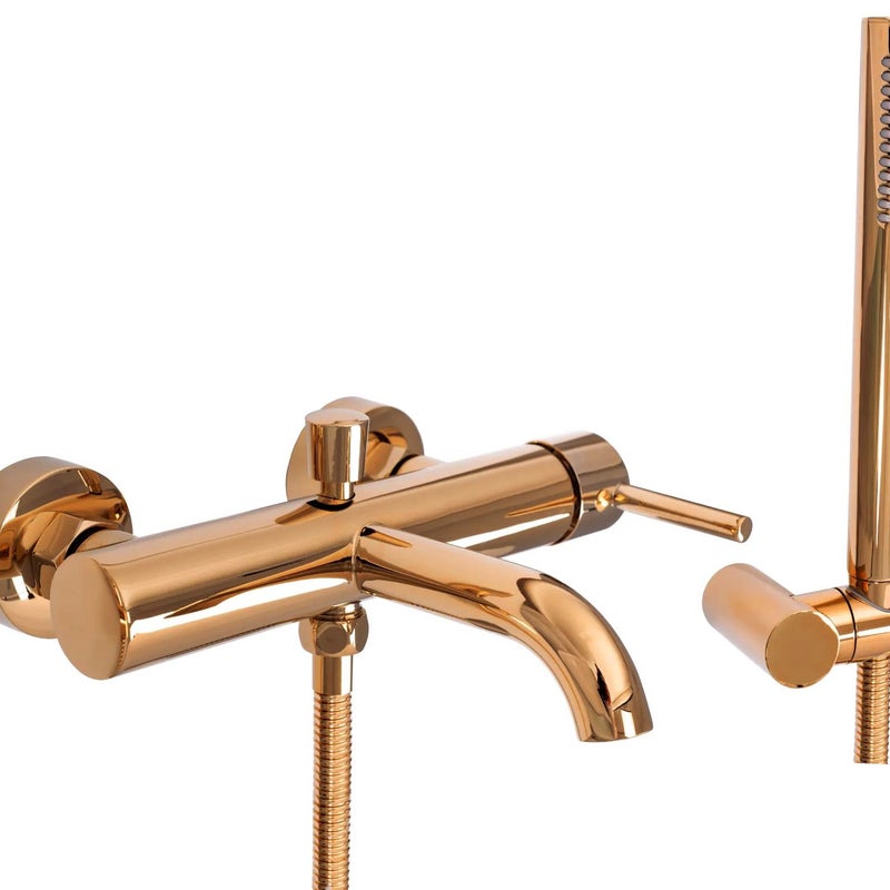 Bateria wannowa Rea Lungo Miedź