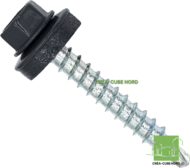 Vis Autoforeuses 145mm Pour Bardage Toiture – Lot Générique – Dans Le Fer – Neuves