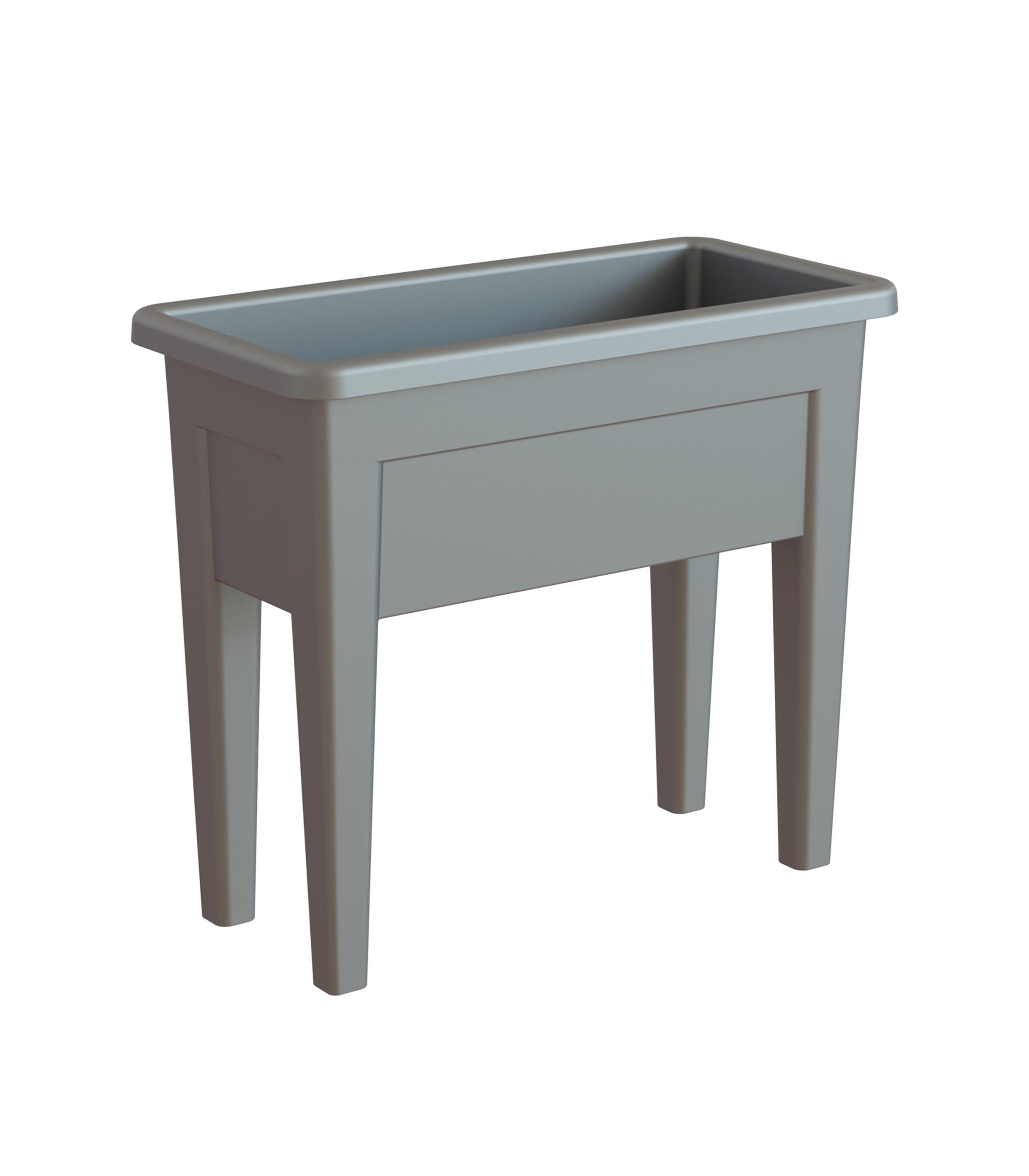 Jardinière sur pieds Venezia en polypropylène gris 69 cm - 5