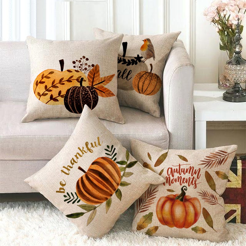 Coussin décoratif citrouille fait main / coussin Halloween - Décoration Coussin décoratif citrouille fait main / coussin Halloween - Décoration
