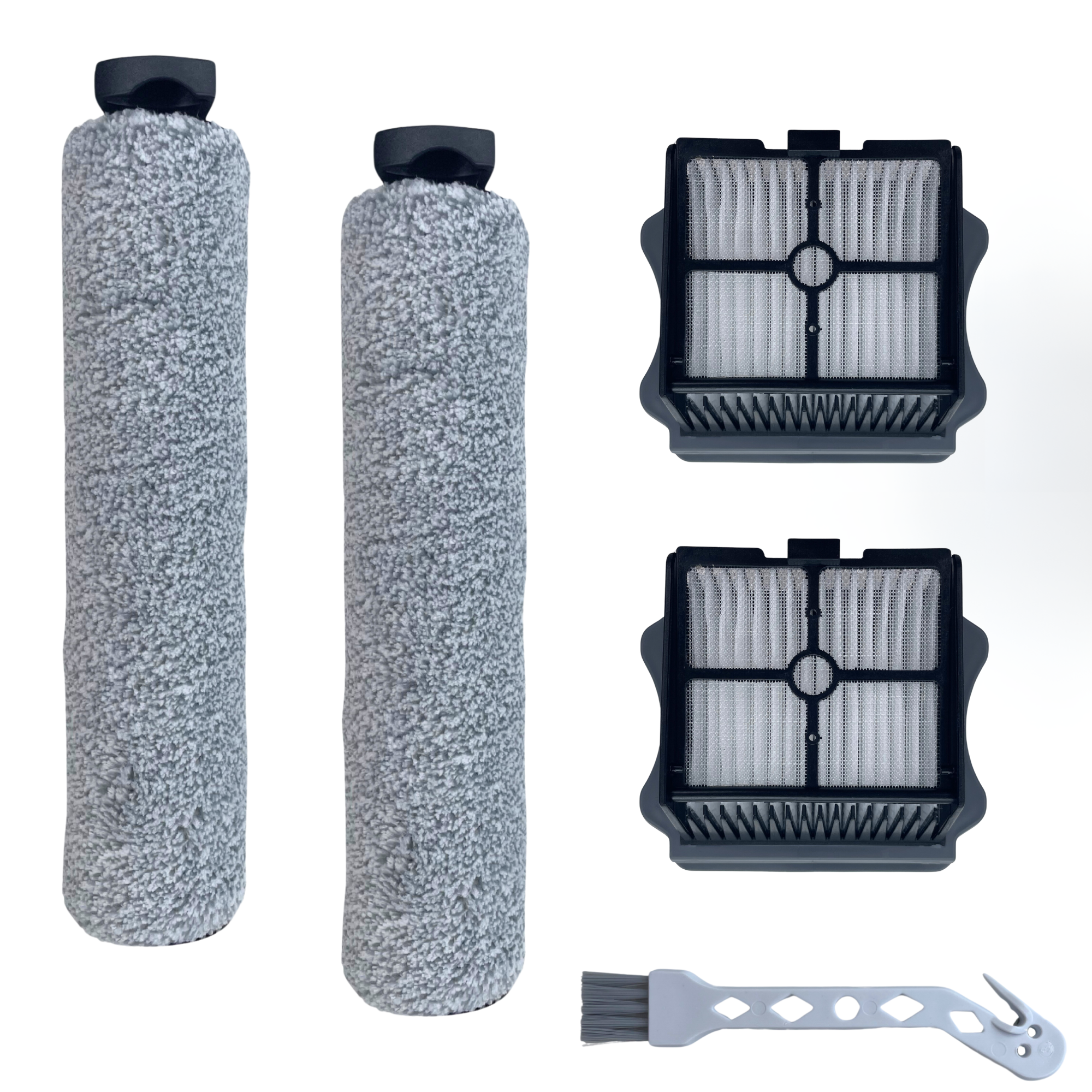 Accessoires Aspirateur Eau Poussière Tineco Accessoire Aspirateur / Cireuse Phonillico Pack Accessoires Pour Tineco Floor One S5 COMBO / Floor One S5 COMBO POWER - Rouleau Brosse [Lot 2] Filtre [Lot 2