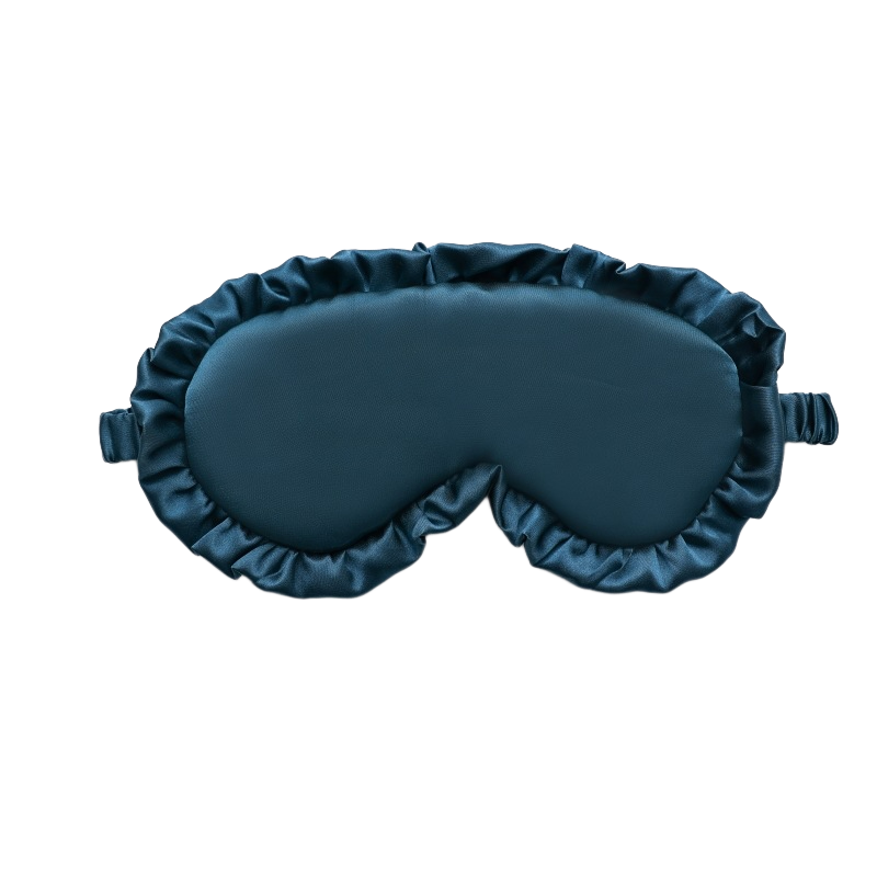 Masque De Sommeil 3D Confortable - Bandeau Occultant Yeux, Doux, Pour Voyage, Repos, Noir Complet