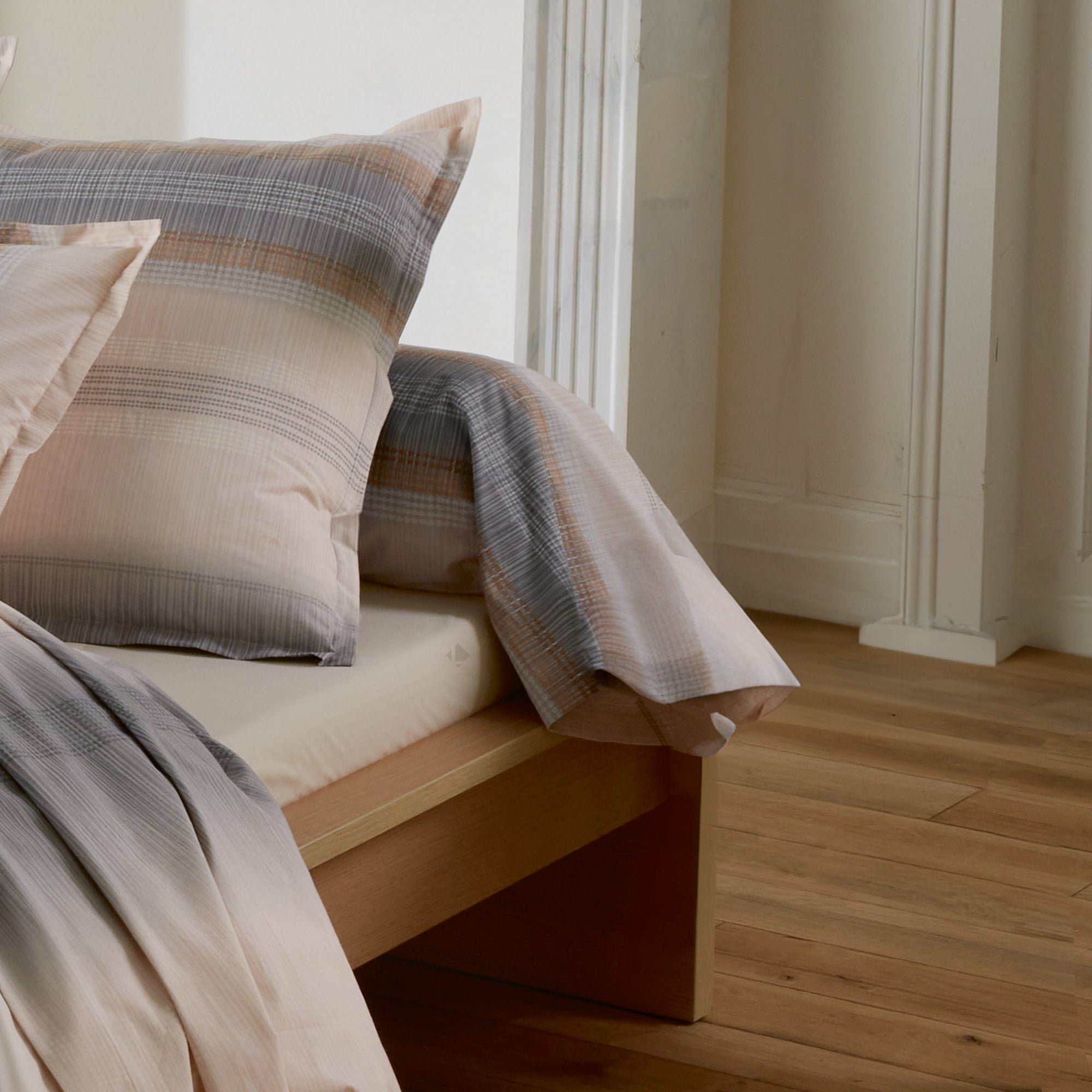 Taie De Traversin Satin De Coton Fantaisie Féline | Maison Héritage