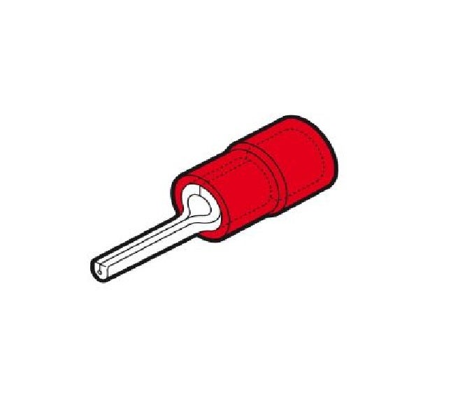 Cosse de câble à bout rond rouge P = 8 mm | Leroy Merlin
