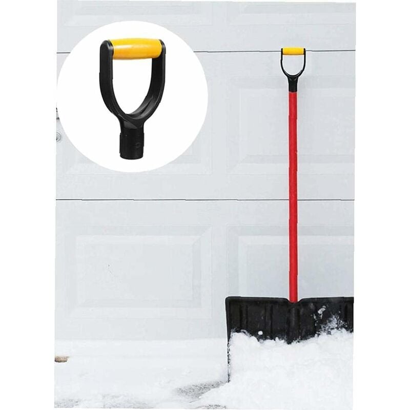 2 pezzi di ricambio per manico di pala, rastrello da giardino, attrezzo da giardino, accessori - 3