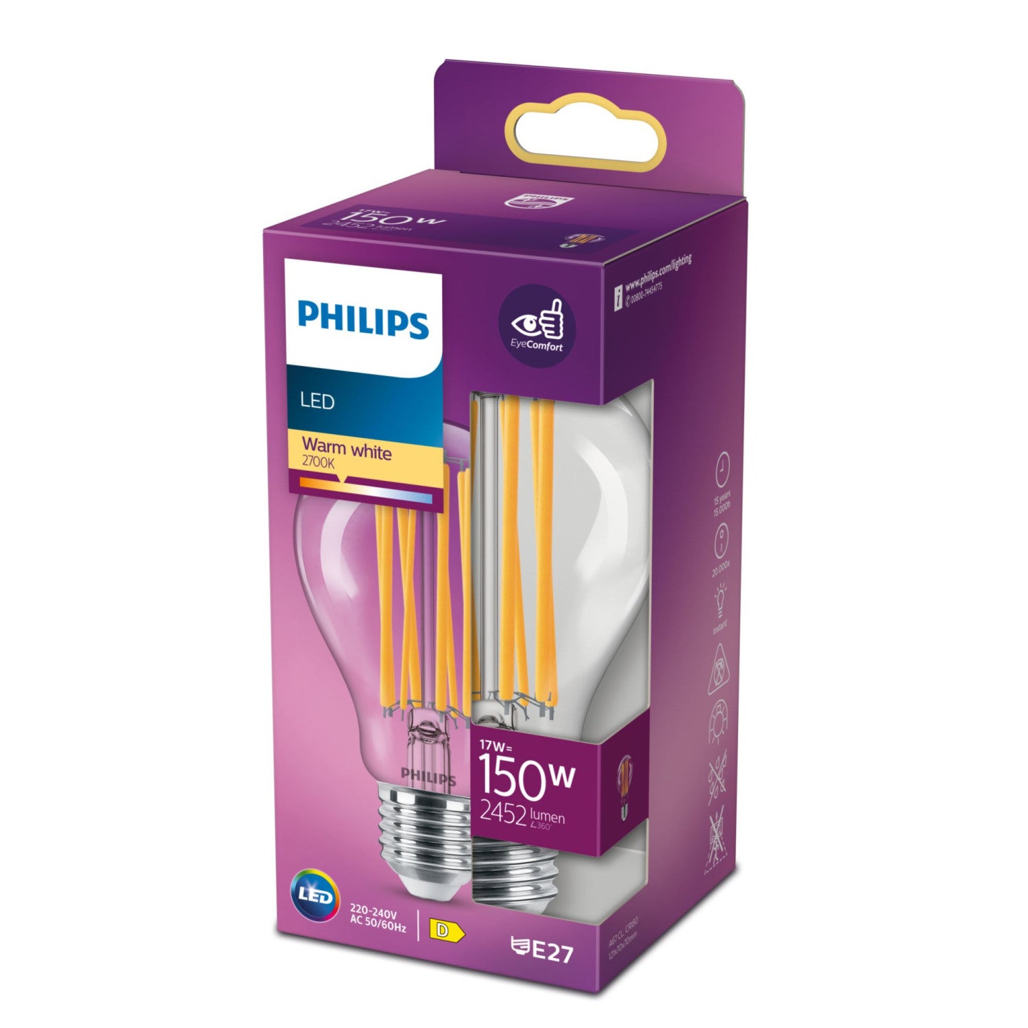 Ampoule LED Philips 8718699762377 17 W E27 D - 3