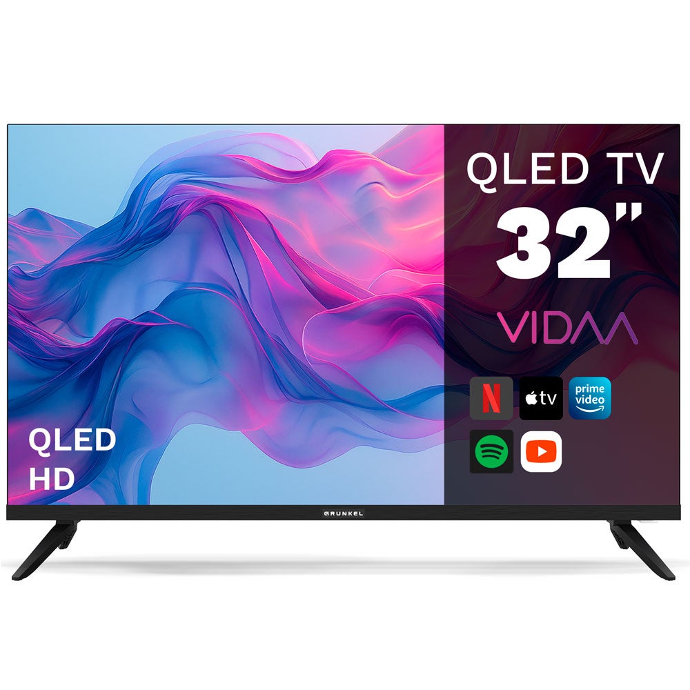 TV Grunkel QLED QLED-3226VD 32" HD Smart TV VIDAA - Imagen 2