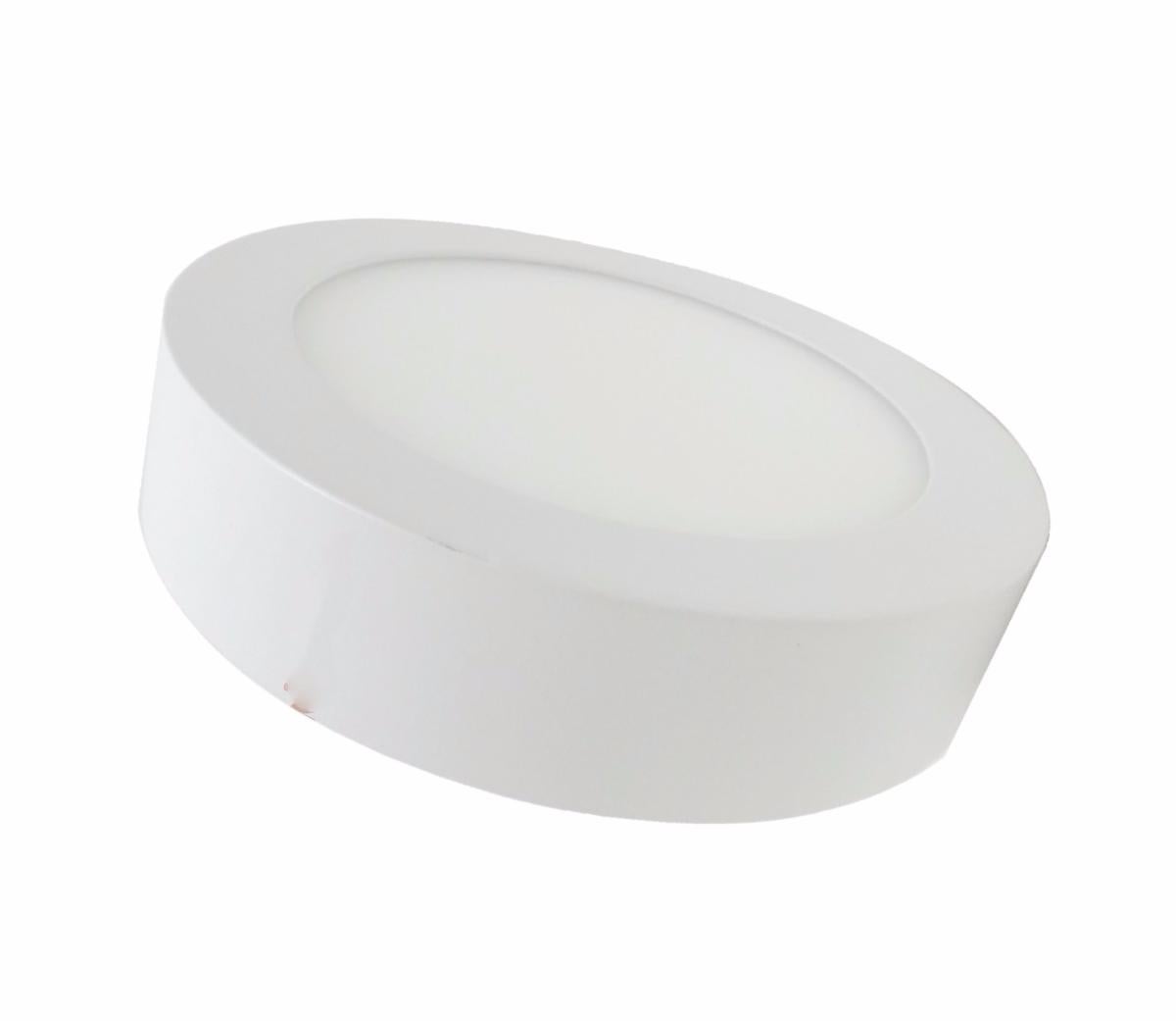 Plafonnier LED 18W Rond - Blanc Neutre 4000K - 5500K - SILUMEN - 4