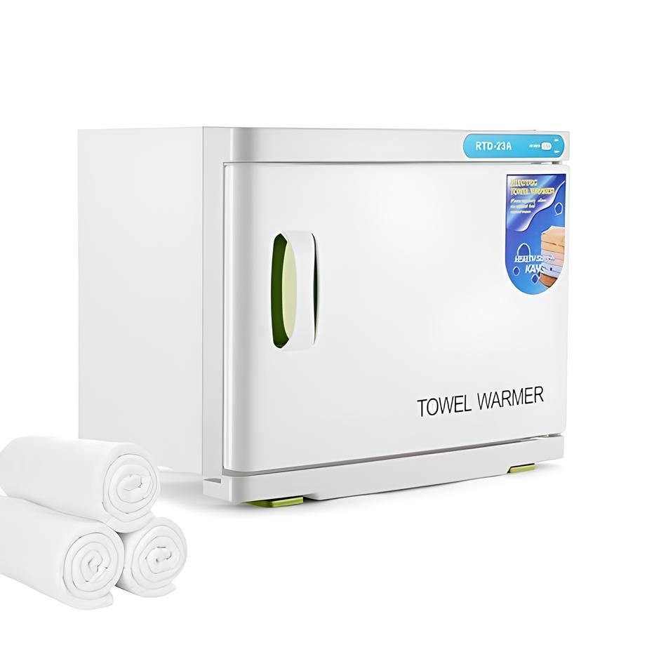 Nettlife 23L UV podgrzewacz ręczników, profesjonalny sterylizator ręczników o dużej pojemności do salonów kosmetycznych, spa, biały