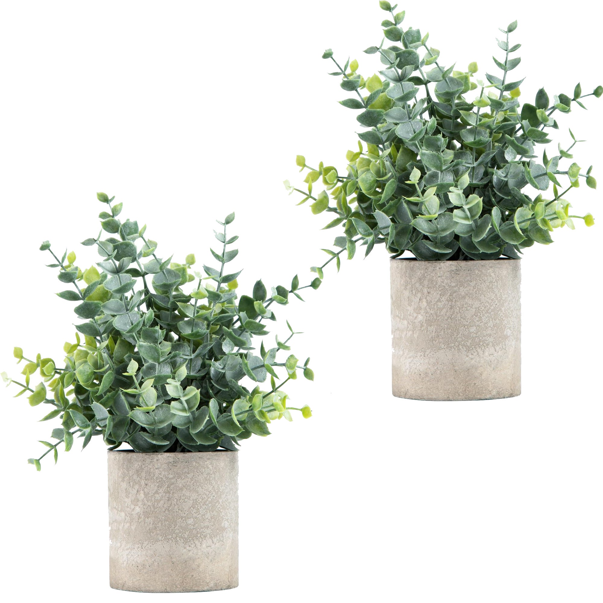 6 fiori artificiali in vaso, piccole piante finte con vaso, mini