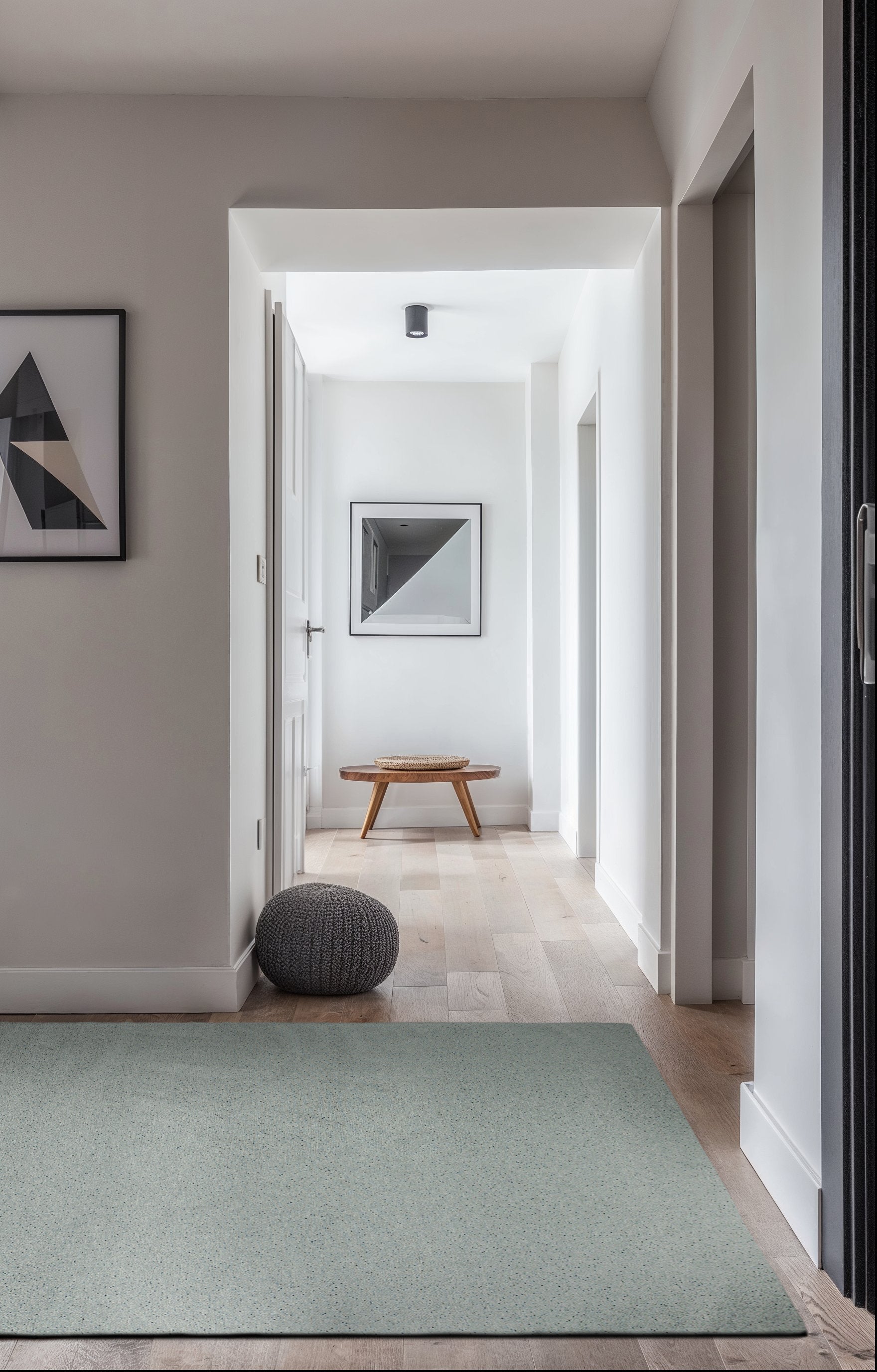 Tapis de salon moderne tissé plat SMOG 80x150 cm - 2