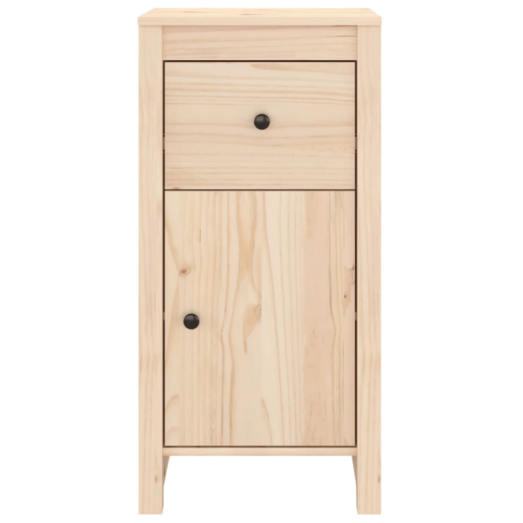 Buffets 2 pcs 40x35x80 cm Bois massif de pin | Leroy Merlin
