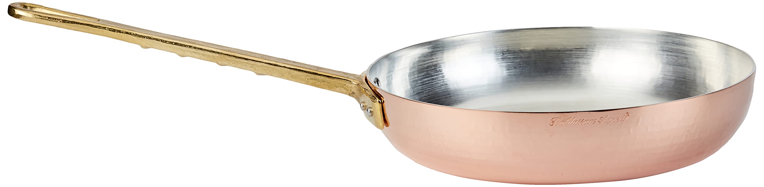 PENTOLE AGNELLI - Padella Leggera Flambe' 1 Manico Legno Cm28x4,5h - 10