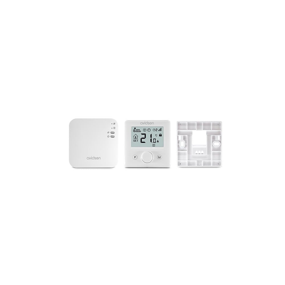 Thermostat connecté Avidsen HomeFlow WL sans fil précis 0,5C compatible Google Home et Alexa - 2
