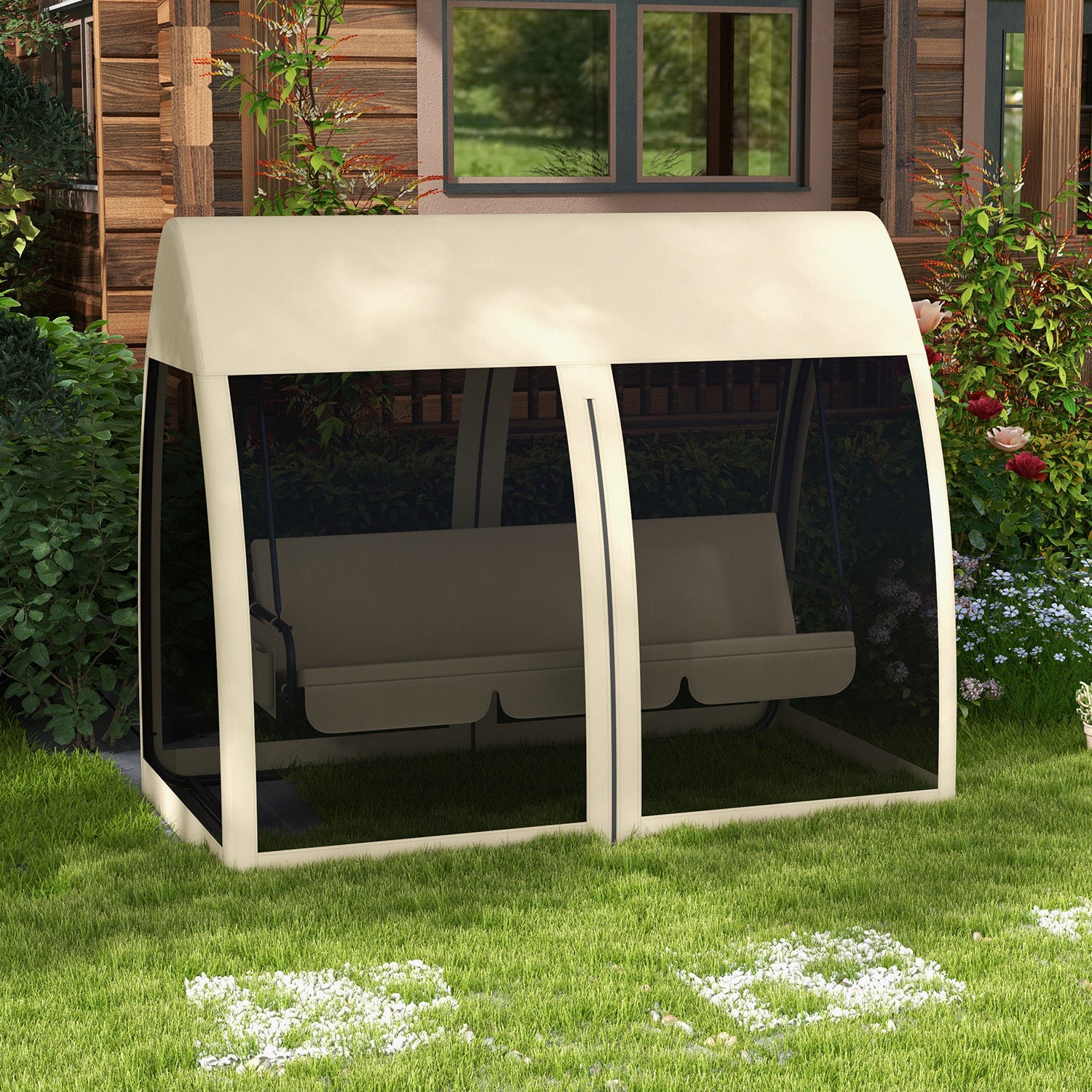 Balancelle de jardin Polyester Outsunny - 2