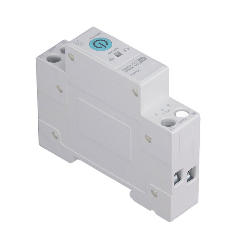 Disjoncteur intelligent WiFi avec comptage, Commutateur à commande à distance sans fil pour usage domestique, Montage DIN Rail, AC 90‑300V, 63A - 7
