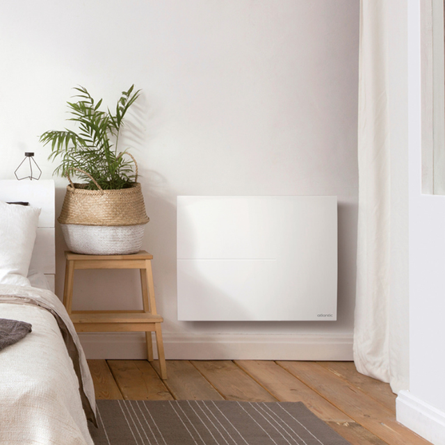 Radiateur digital Sokio horizontal 1000W blanc - ATLANTIC - 503109 - 5