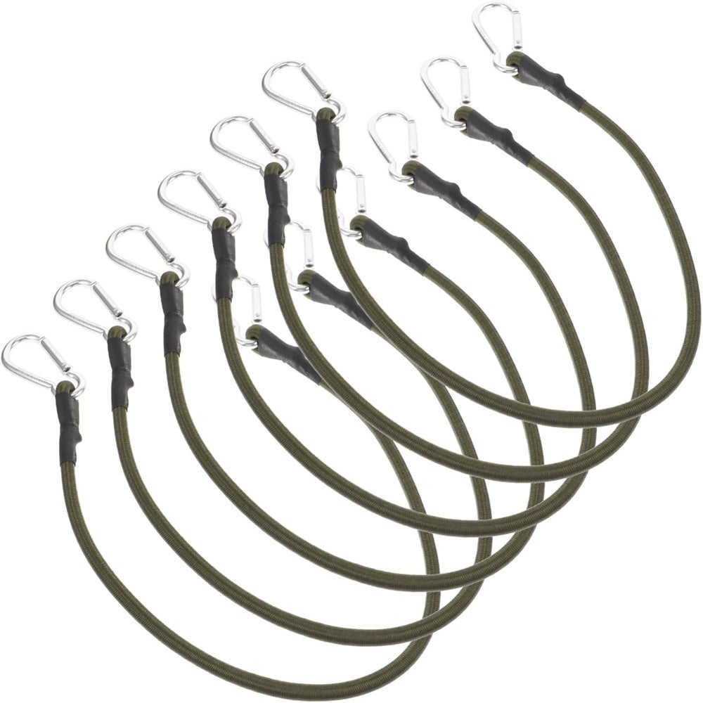 Lot de 14 piquets de Camping pour tentes, Crochets pour Rideaux