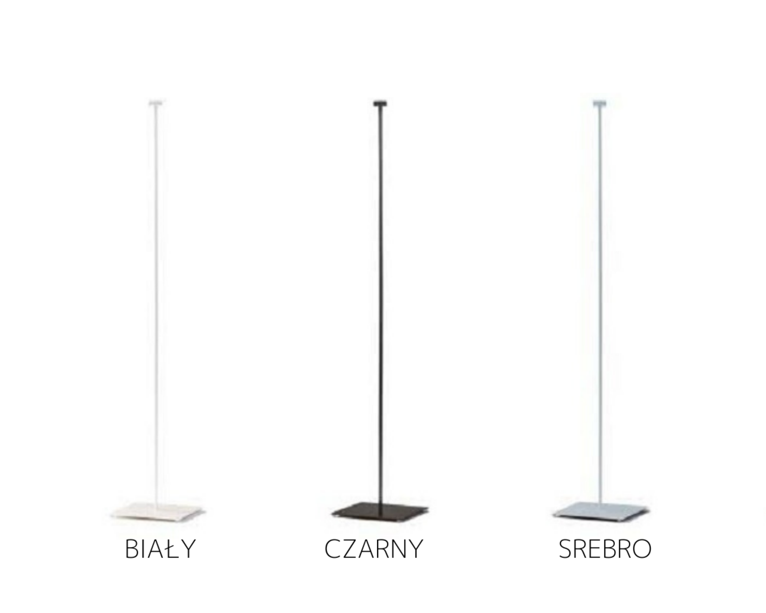 Lampa stojąca podłogowa z abażurem kwadrat MOTO - 4