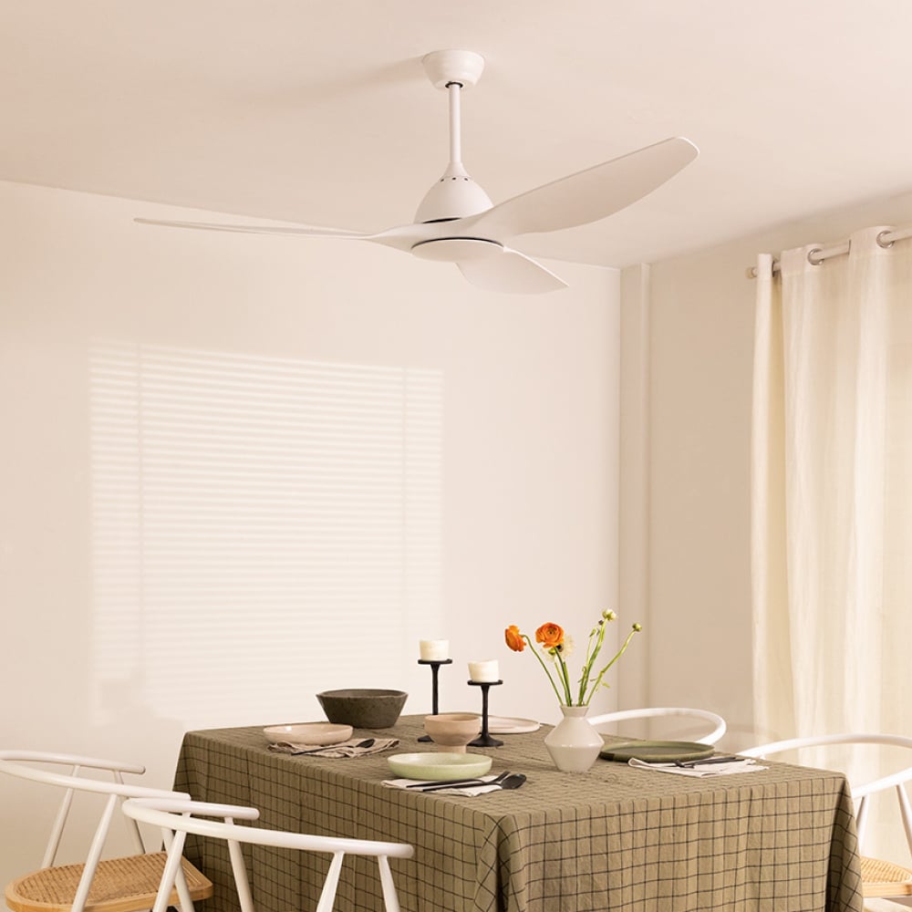 CREATE - WIND SAIL - Ventilatore da soffitto 90W silenzioso XL Ø163 cm ...