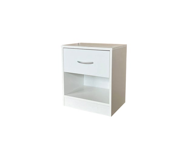 Mesita de Noche Pep 1 Cajon Blanco 39x41 cm