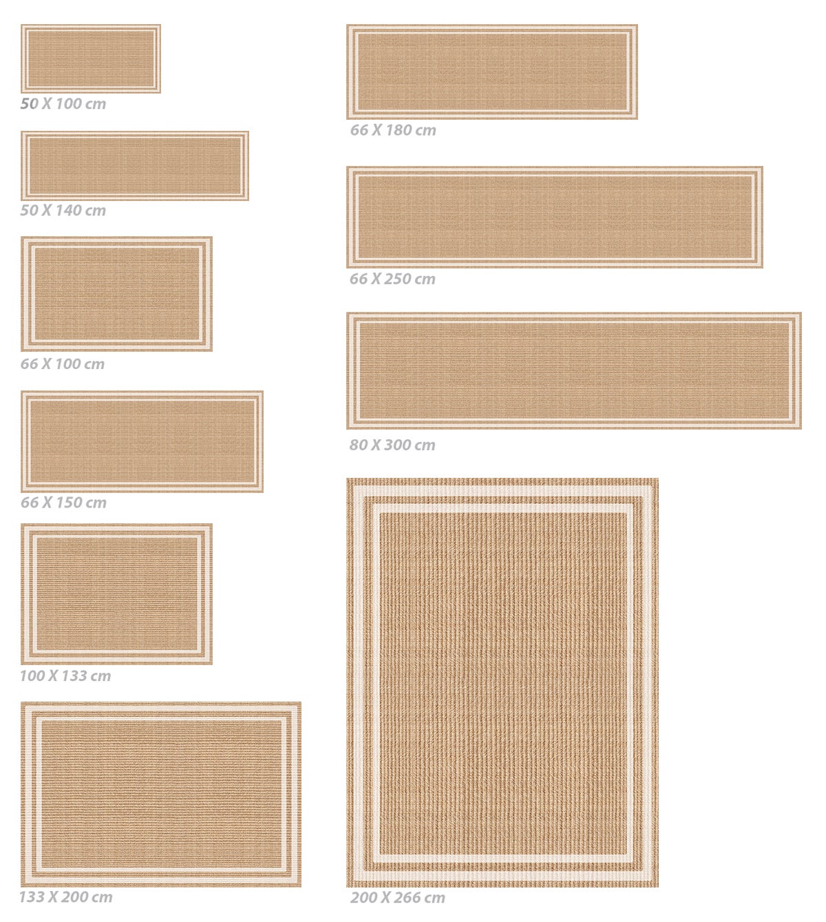 Tapete de vinil Agnan 50x100 cm - PVC antiderrapante, liso impresso, vinílico para cozinha ou sala, lavável - 5