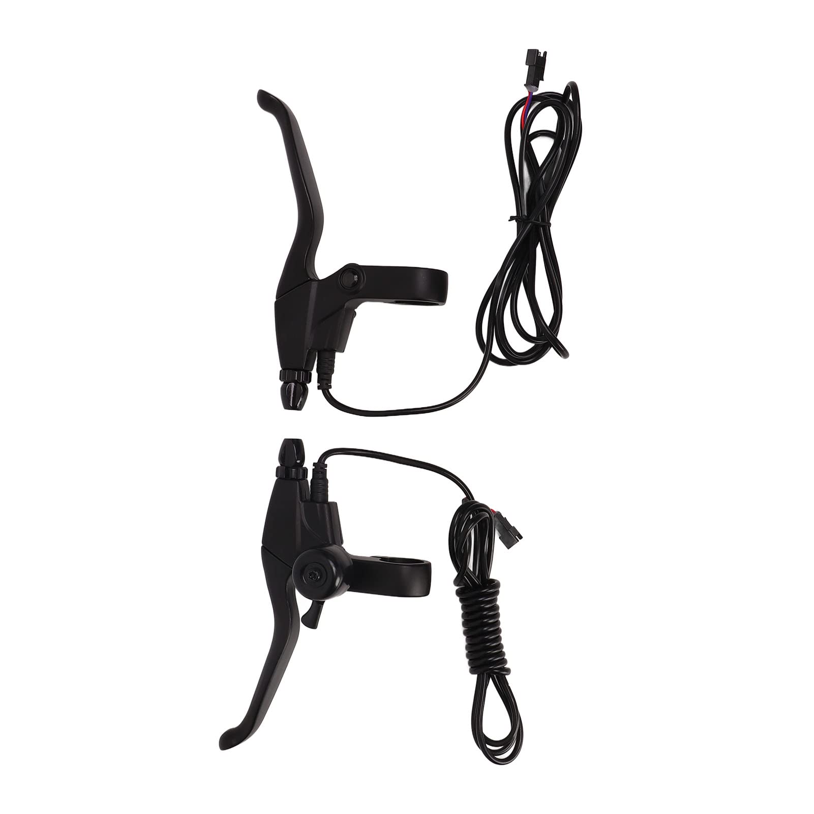 CWOQOCW Poignée De Frein Vélo Électrique 3 Broches – Alliage Aluminium, Bande Antidérapante, Étanche, Paire