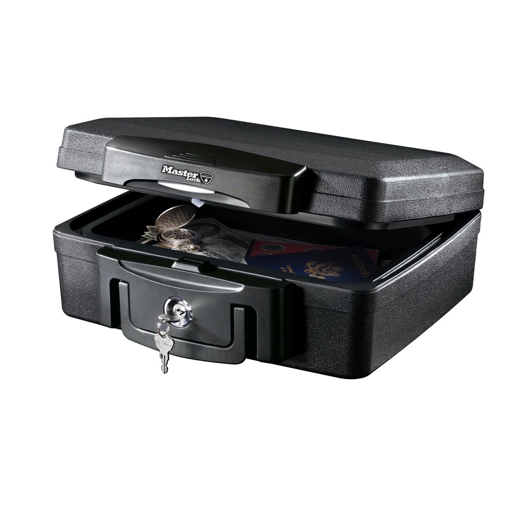 Masterlock Master Lock H0100eurhro Cofre De Seguridad Pequeño Negro , Leroy Merlin