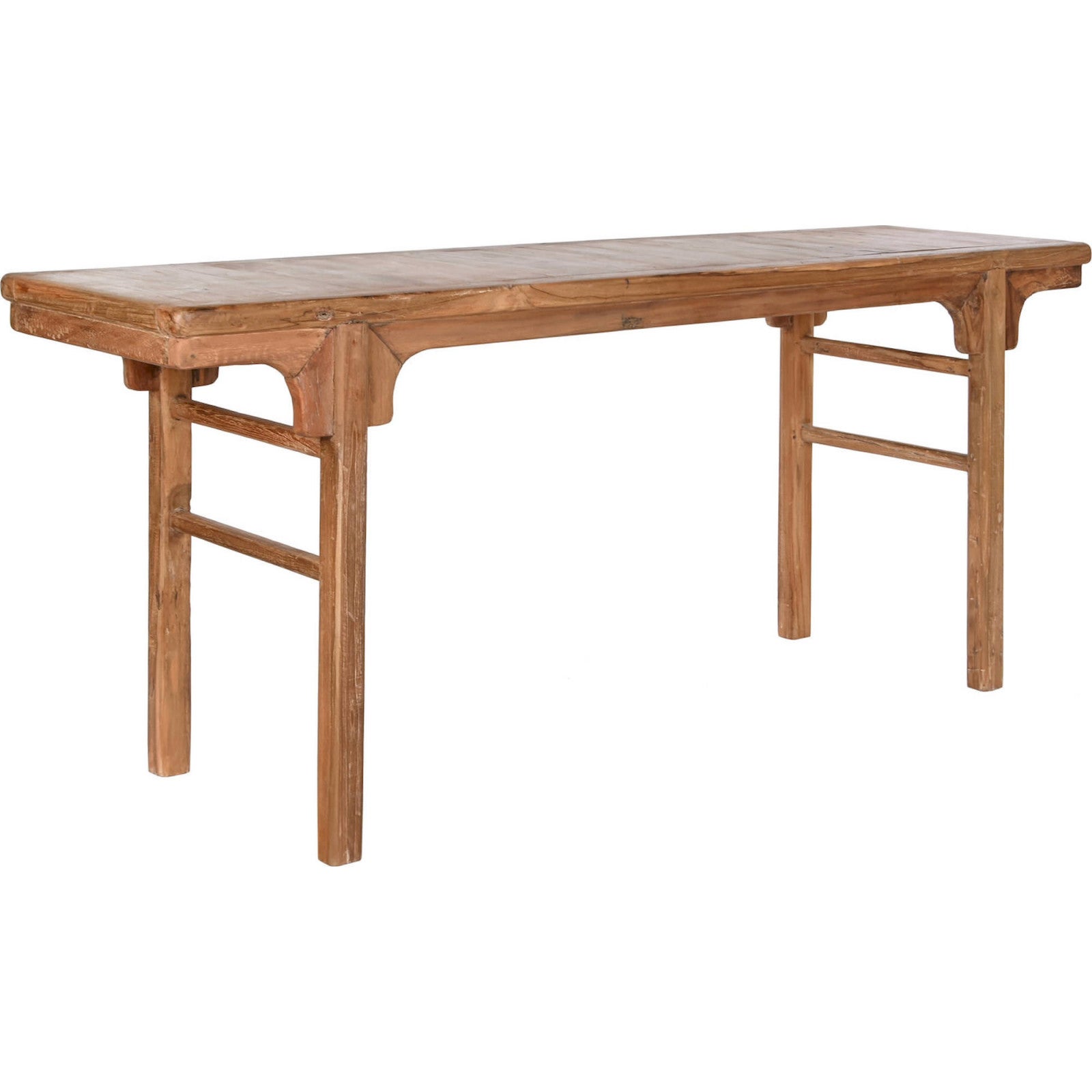 SoBuy Étagère Murale Bambou Avec Tiroir Console Table Flottante 60cm Blanc Naturel - Rangement Pratique