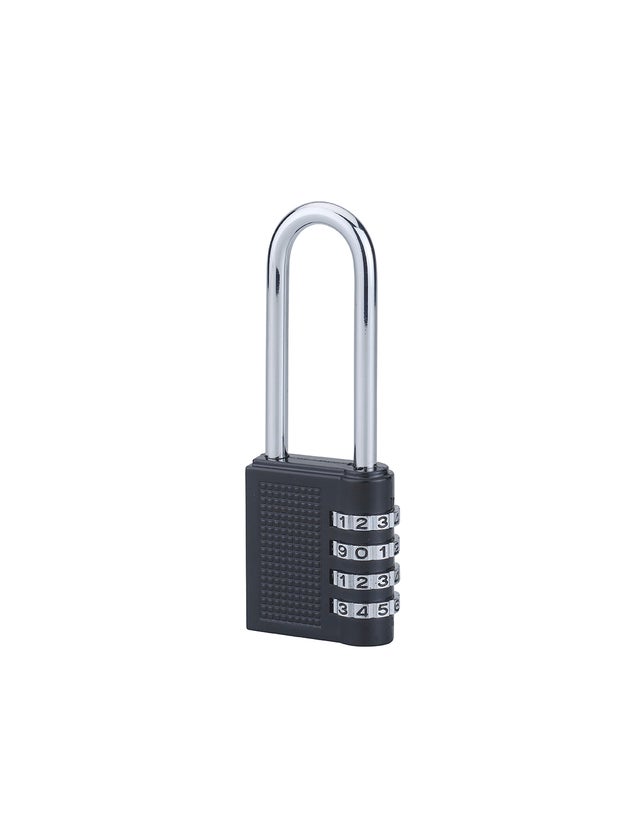 Cadenas à combinaison à 4 chiffres-argenté, diyife Waterproof, fermoir Cadenas à combinaison à 4 chiffres-argenté, diyife Waterproof, fermoir