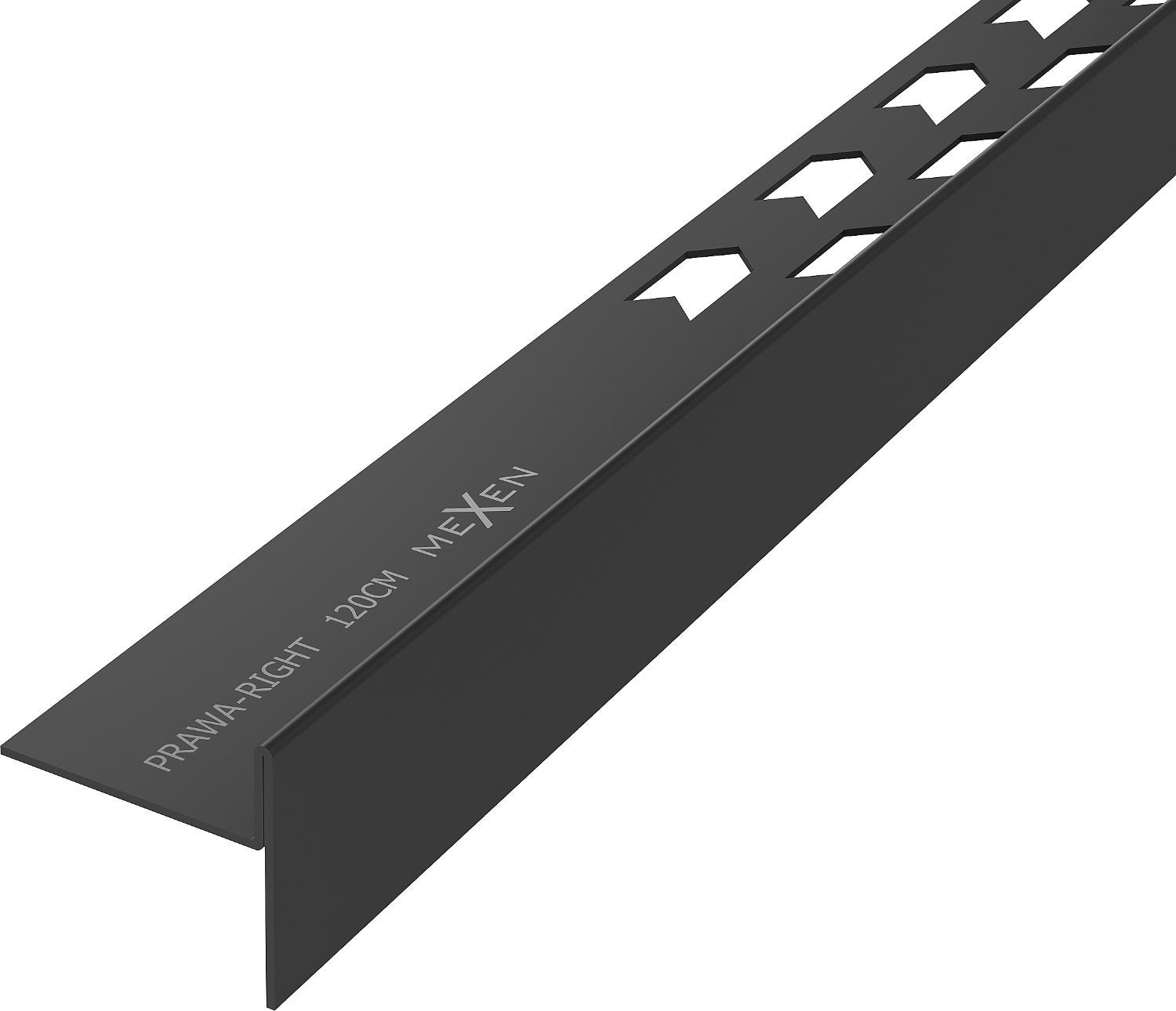 Profilé Angle Aluminium Noir RAL 9005 25x25x2mm X 2000mm - Pour Bricolage, Meubles, Construction