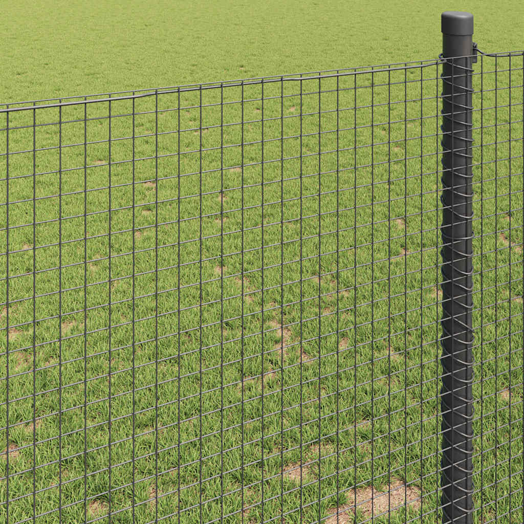 Clôture en fil d'acier soudé gris 0,5 x 100 m - COMFORTXL - 4