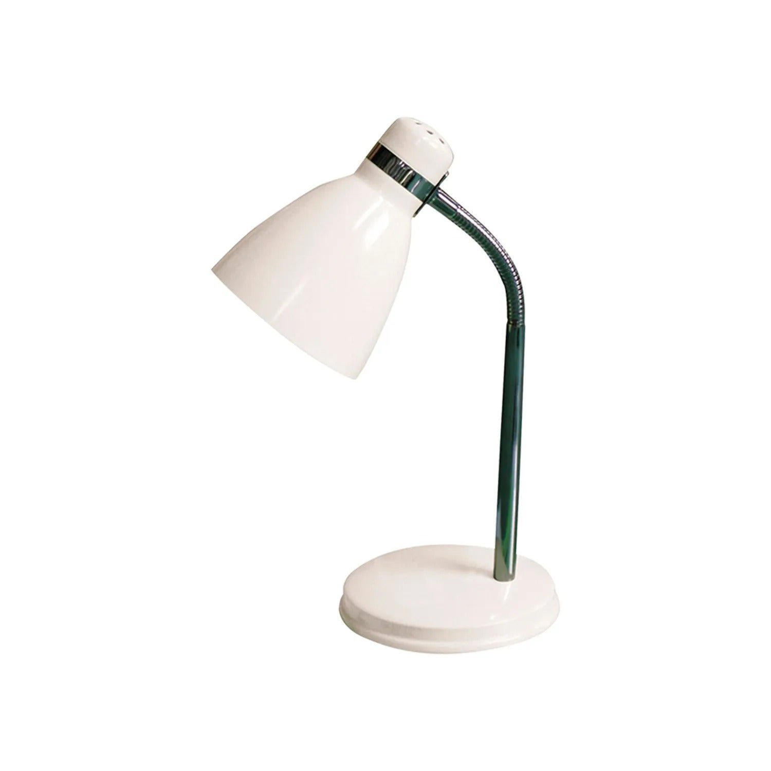 Lampa biurkowa Patric biała 1xE14x40W Rabalux