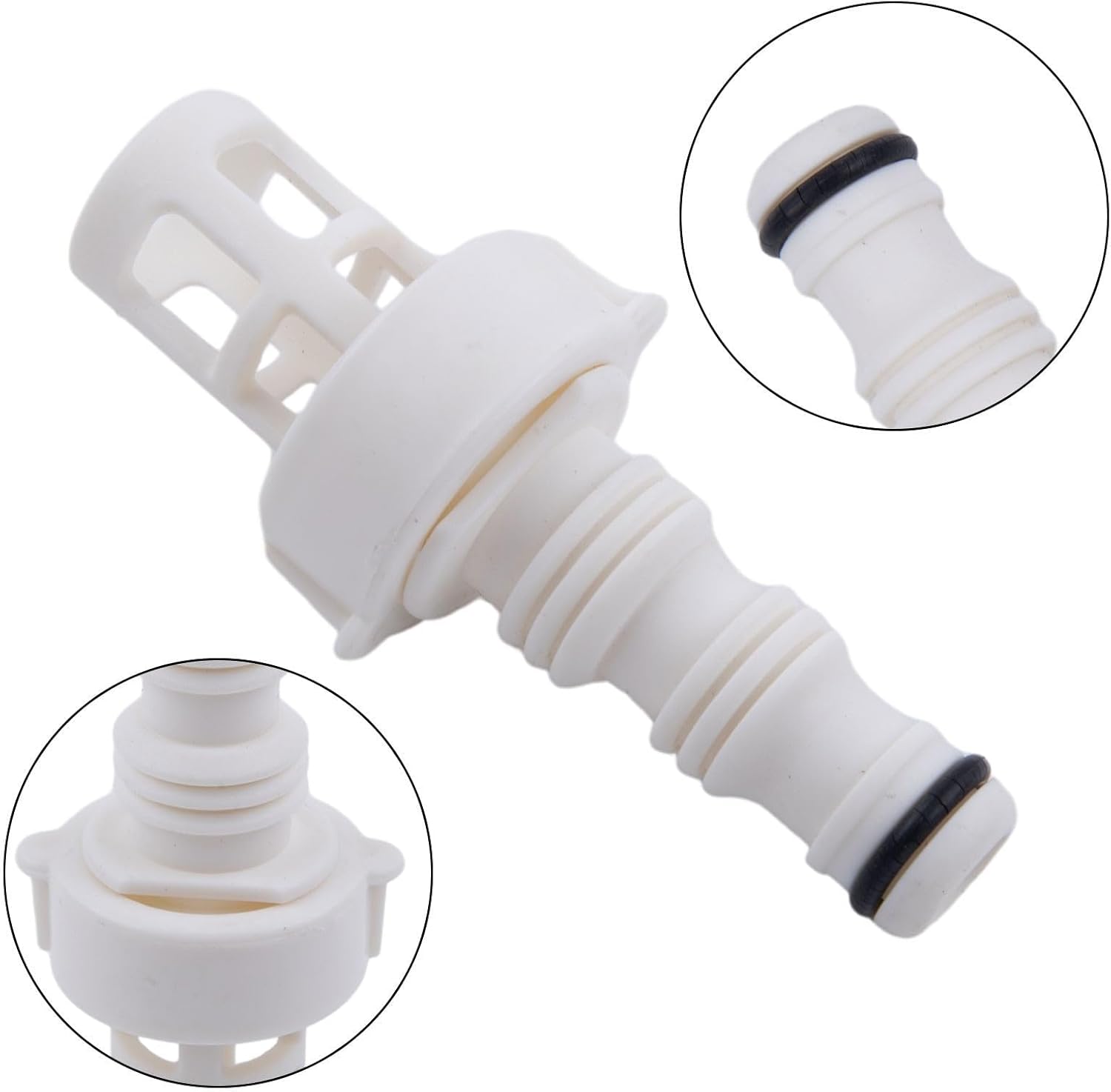 Adaptateur de vidange d'eau de piscine pour connecteur PVC de drainage de piscine - 3