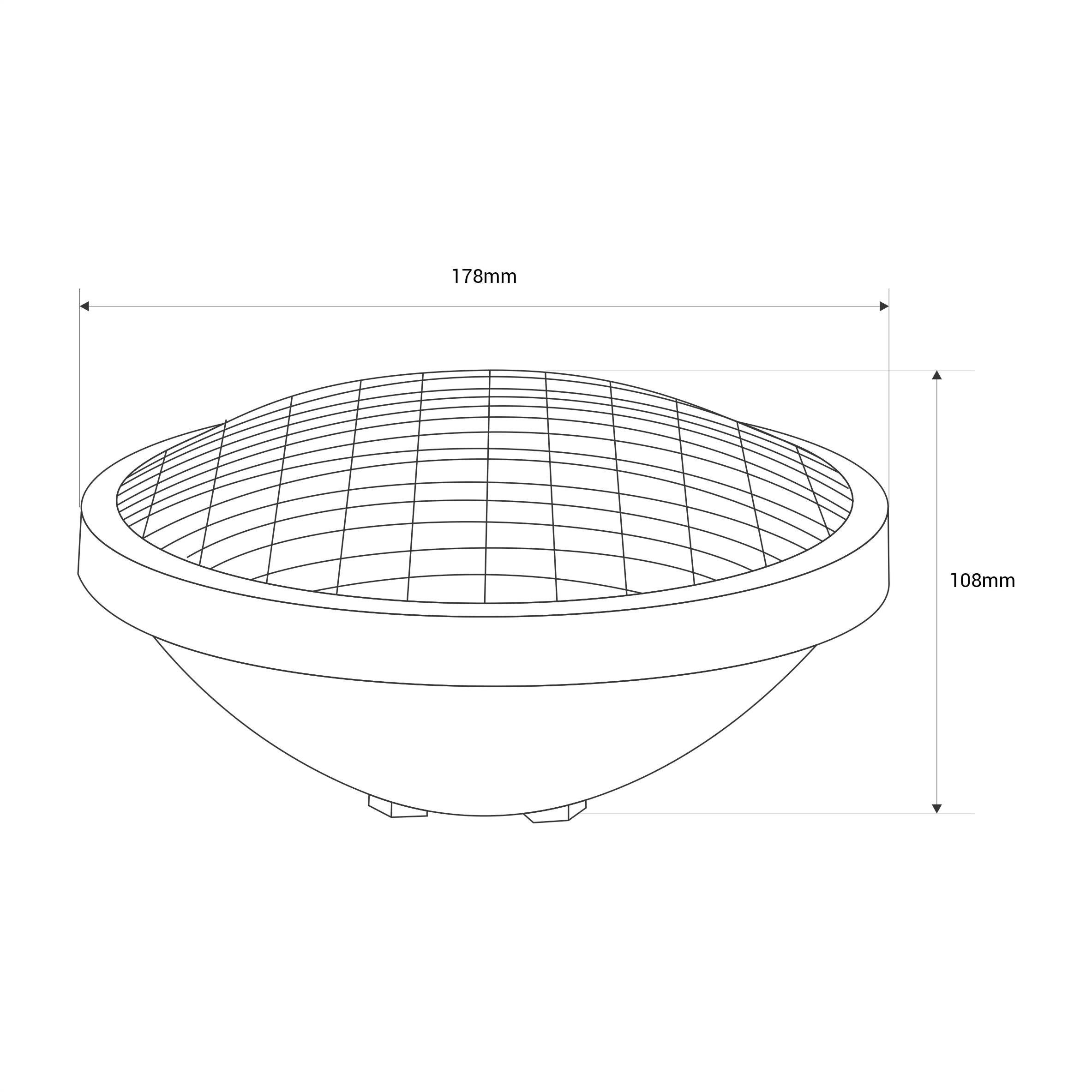 Lampadina LED per piscina PAR56 12V AC - 24W - IP68 - Bianco Caldo - 7