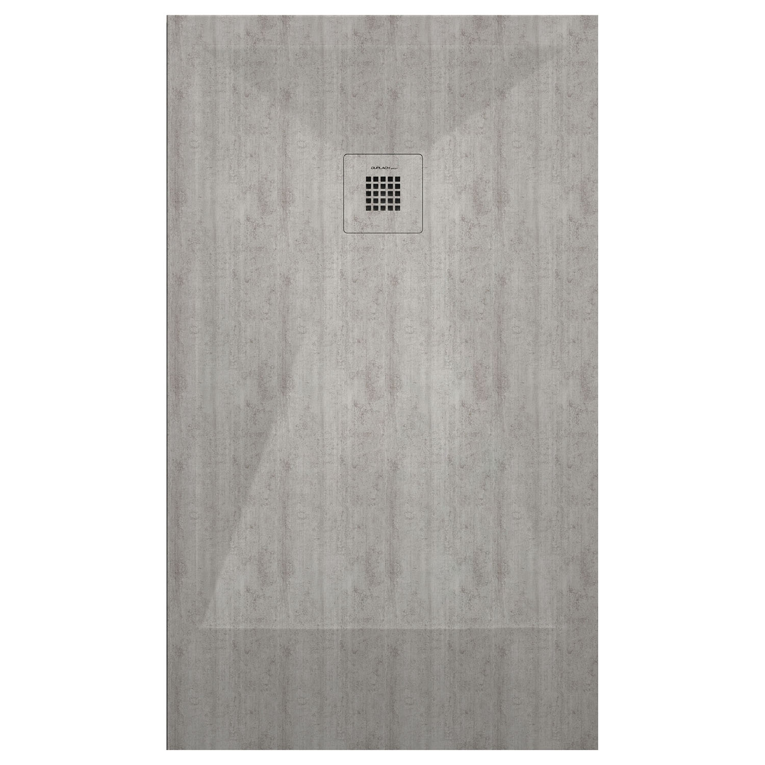 Receveur de douche Appia 140x80 cm céramique effet pierre blanc mat