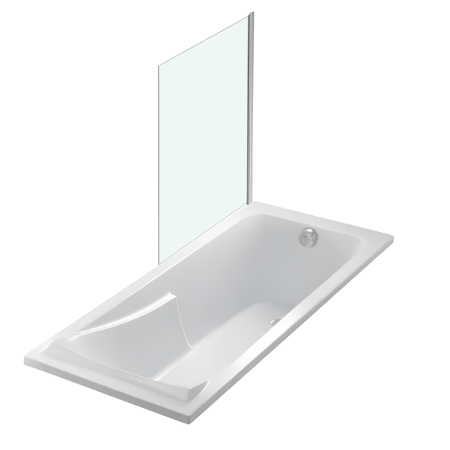 Baignoire JACOB DELAFON Corvette 180x80 cm + Pare bain