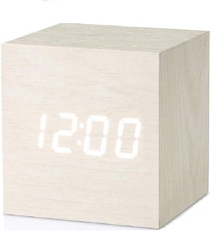 Sveglia Con Proiettore Sul Soffitto, Display LED Con Temperatura E Umidità, Radio FM, Doppia Sveglia, Ricarica USB