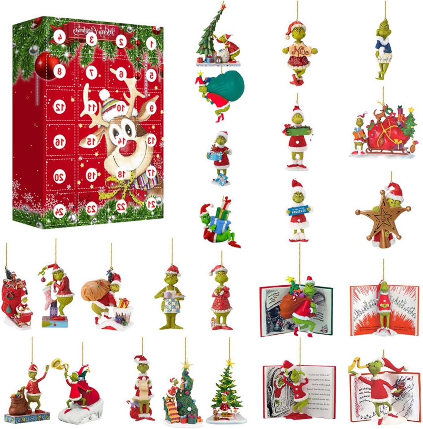 Poupée Grinch En Peluche De Noël - Adorable Cadeau Pour Enfants - Sans Marque - Neuf