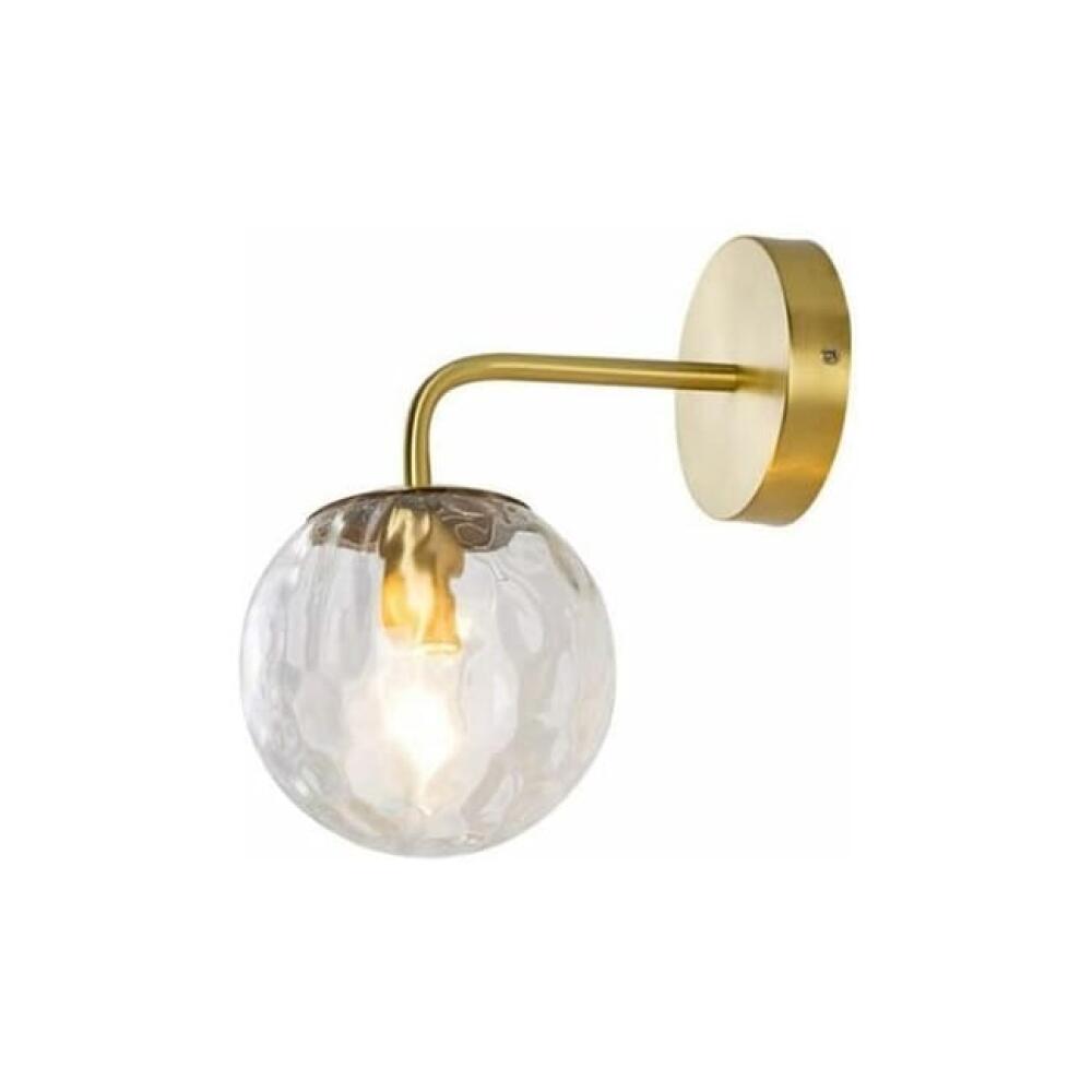 Biała lampa ścienna do wnętrz, ciepła biała lampa ścienna do sypialni, lampa ścienna LED, złota lampa ścienna