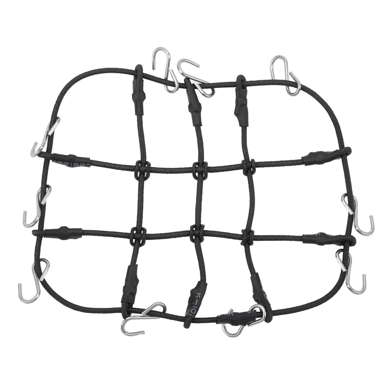 Filet à Bagages RC – Simulateur Décoratif En Nylon – Pour Traxxas TRX4M 1/18 Et SCX24 1/24 – Noir – Accessoire Tuning
