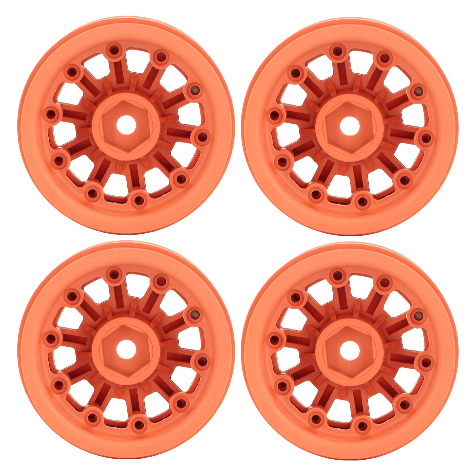 Outil De Montage Beadlock Roue RC 1/10 - Installation Pneus 1.9" Et 2.2" Avec Vis - Rouge