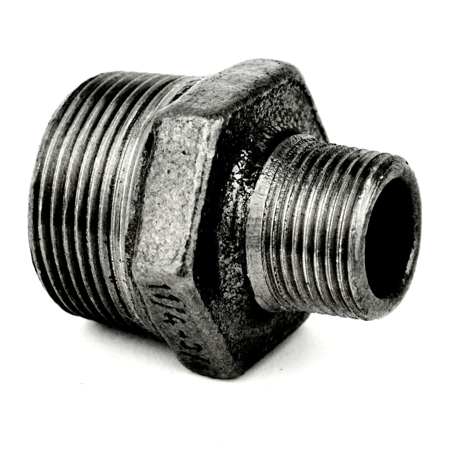 Machón reducido fundición negra - 50x60 - 26x34mm (2'' - 1'') | Leroy ...