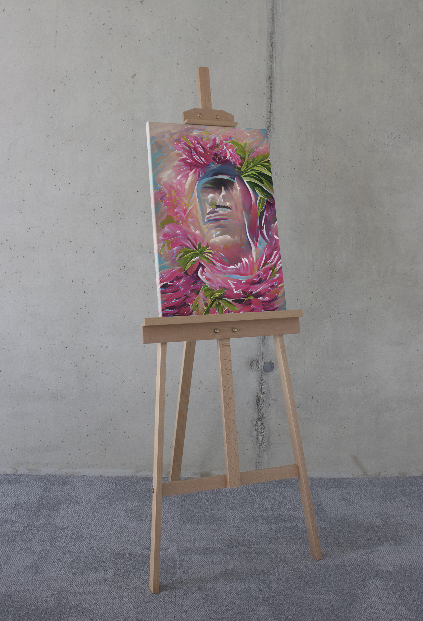 Lienzo impreso en komar - hawaiana - talla: 40 x 60 cm