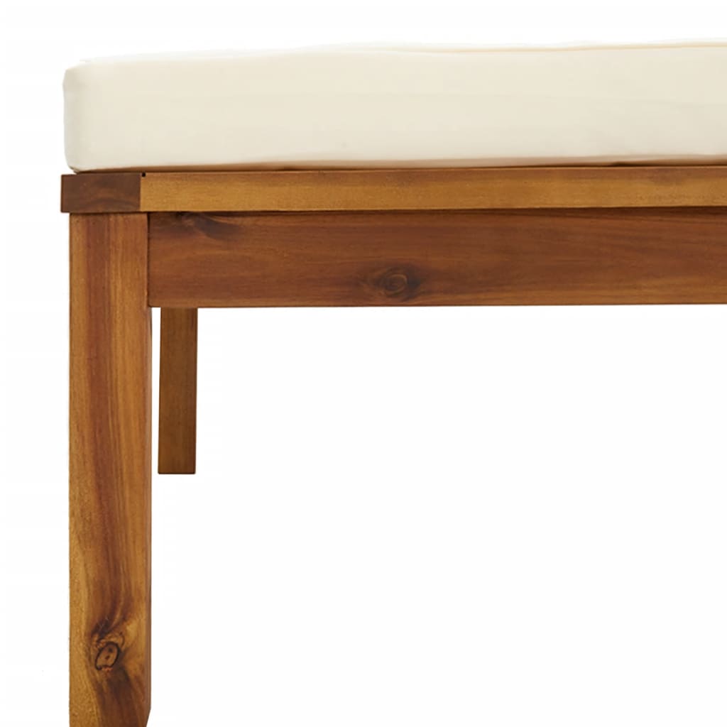 Salon bas de jardin en Bois Beige 7 personnes - 7