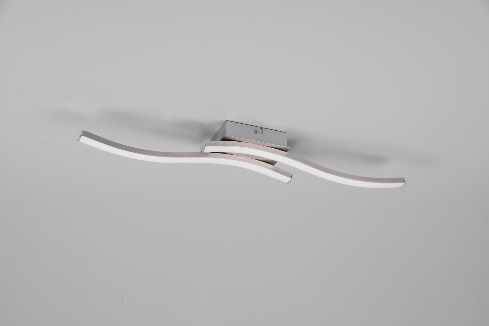 Lampa sufitowa wisząca Route srebrno-biała LED 5W 4000K 600 lm wym: 7 x 56 x 56 cm metal RL - 3