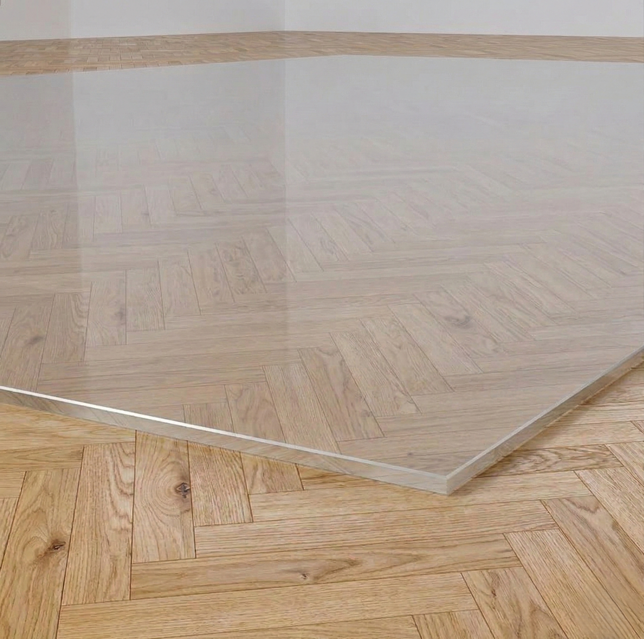 Pare - baignoire – 80 x 140 cm – Chrome – LIVIA - 3