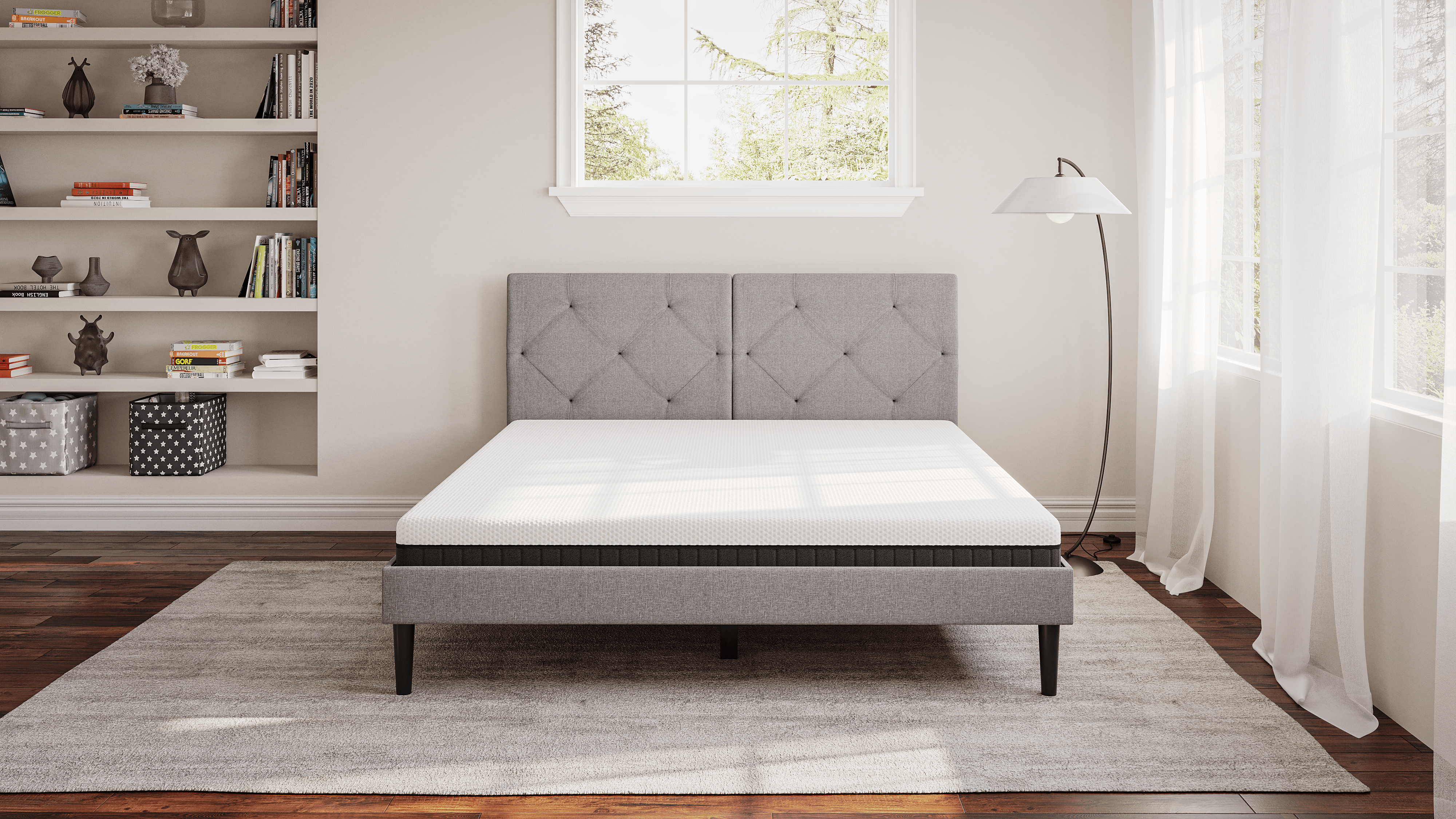 EMMA I Matelas Express à ressorts ensachés 140x190 I Hybride I Coutil tissé respirant I Ressorts ensachés Aeroflex™ I 7 Zones de couchage - 2